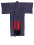 "Eyes on You" Reimagined Vintage Kimono - Kimono Zulu Artist Collaboration with Mina Gaber